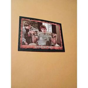 Vintage 1985 Warner Bros Topps Chewing Gum Goonies Trading Card #13 Shaping Up